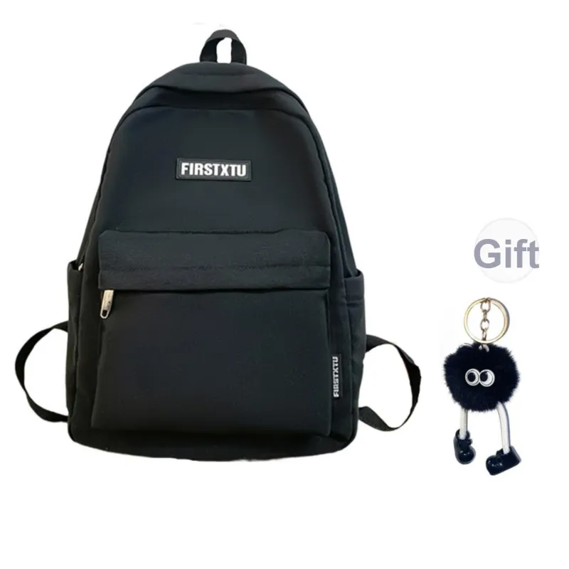 Tonlion Nylon Backpack Regular Unisex White-8