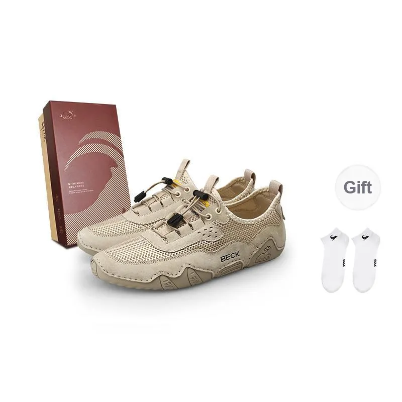 BECK Wild Echo Collection Slip Resistant And Breathable Coverage Low Top Casual Shoes Unisex-11