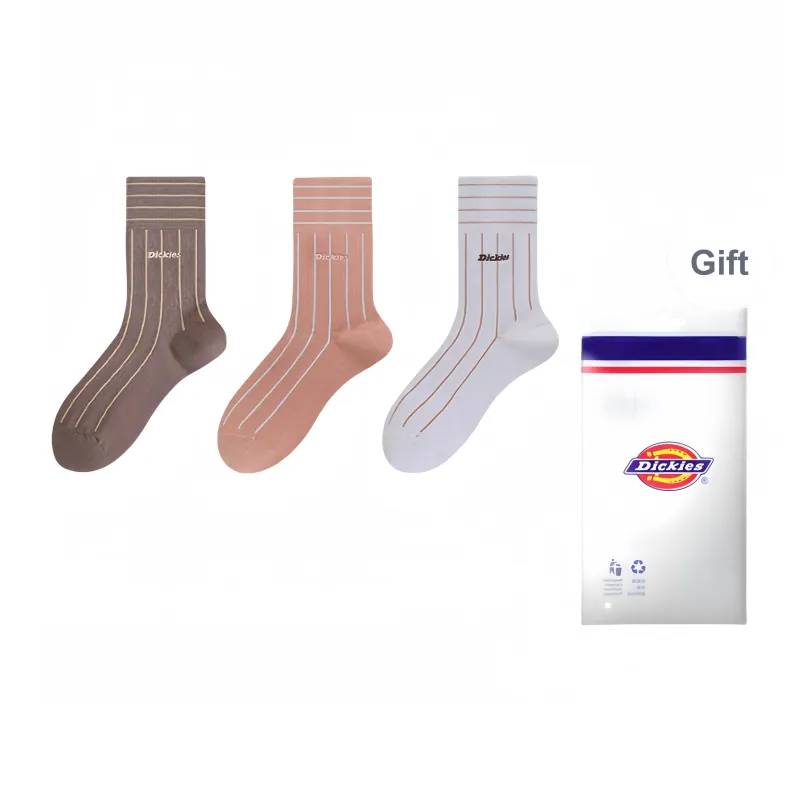 Dickies Warm Breathable Versatile Fall And Winter Crew Socks Women's-3