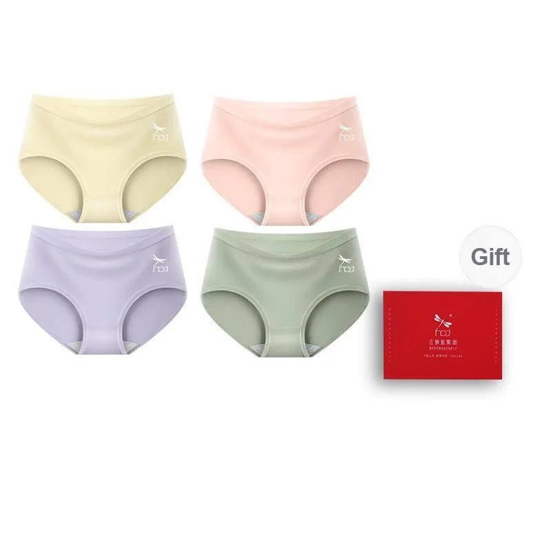 RED DRAGONFLY Underpants Women's Box 4 Pack-10