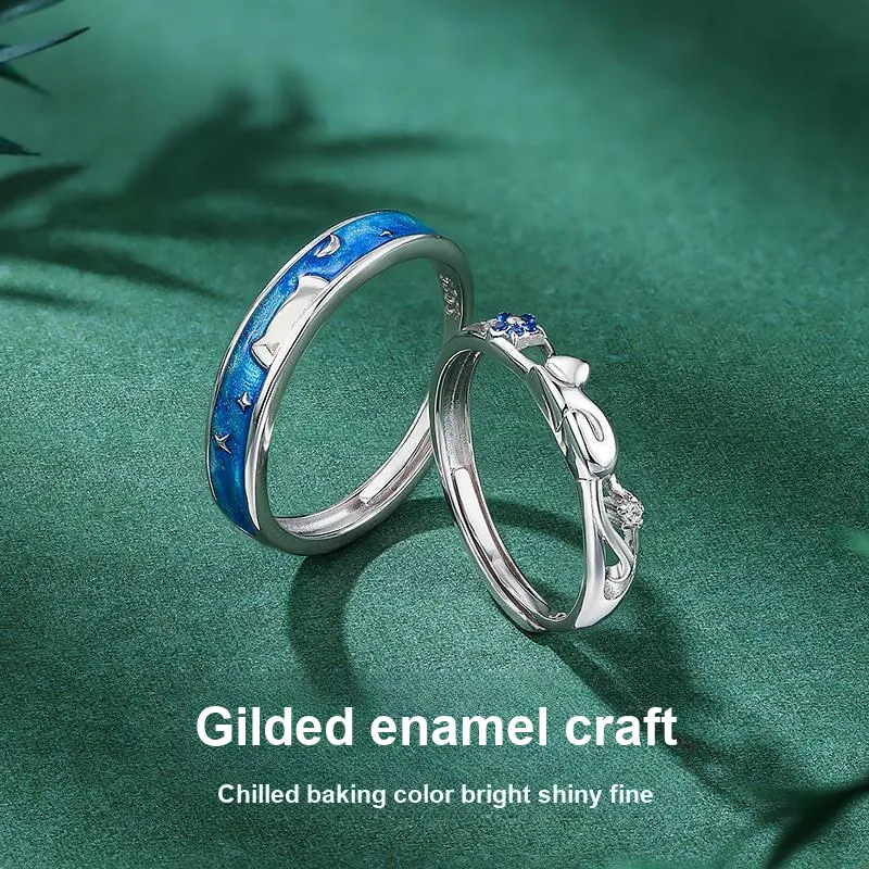 POTTICY S925 Silver Rings Unisex-4