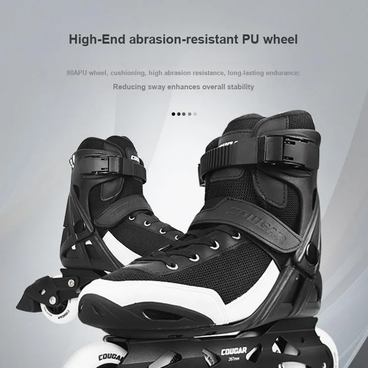 COUGAR Inline Skates High Abrasion Resistant/PU Wheel Unisex-1