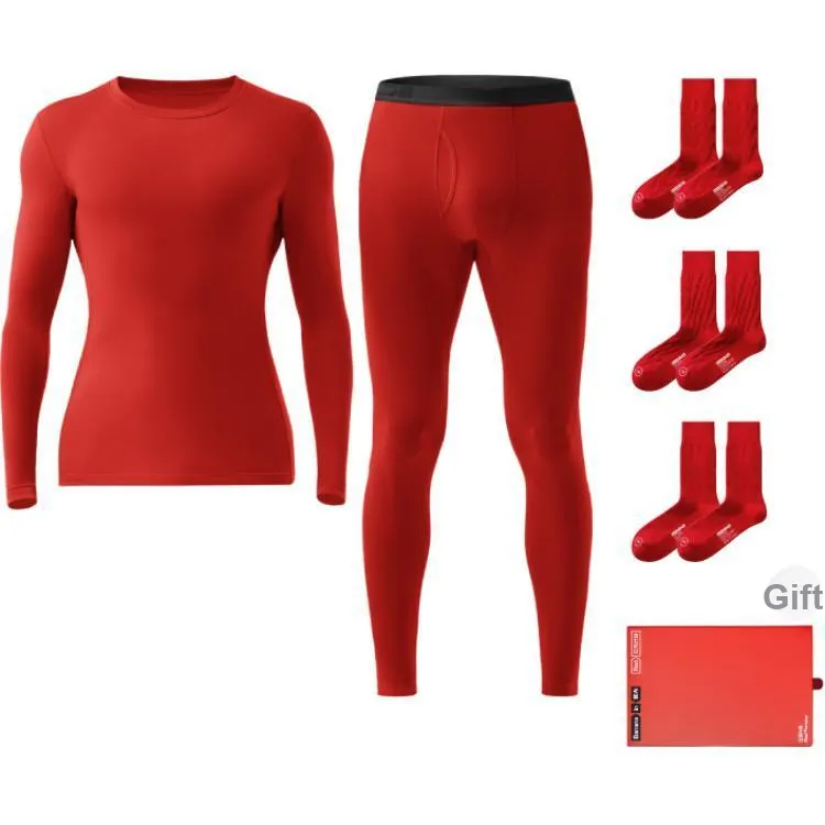 Bananain Red Plan Series Thermal Set Unisex