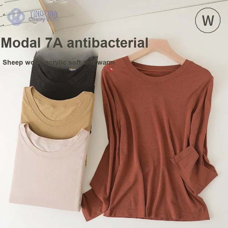 Yingzina Women's Thermal Tops-11