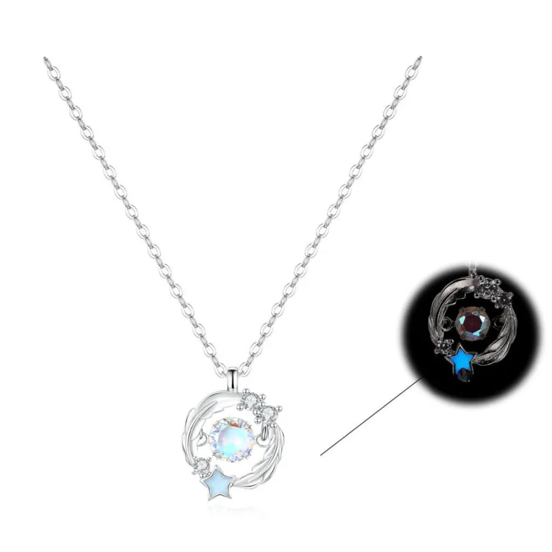 ERROR 990 Silver Necklaces Women's-0