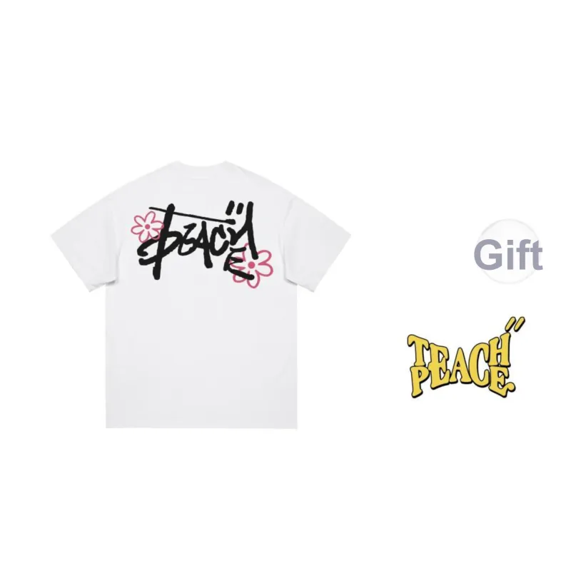 Teach Peace T Shirts Unisex-0