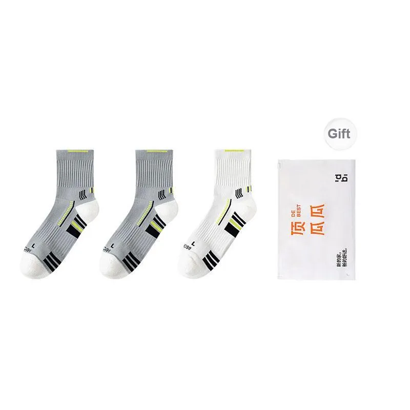 Top Melon Basketball Socks Men's Shopping Bag Combo Set-24