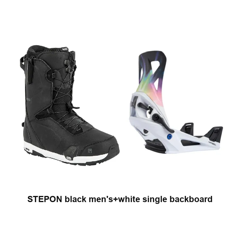 NITRO STEP ON BOA Single Snowboard Ski Boots Men's-3