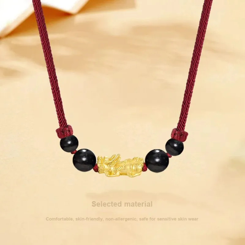 Master Kim Ebony Necklaces Unisex-1