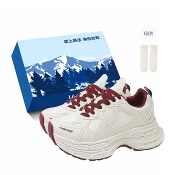 Fawn Miri Anti Slip And Wear Resistant Lightweight Height Increasing Low Top Chunky Sneakers Women's