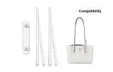 Glacier White[2 Pack Underarm Shoulder Strap 81cm+Pressure Relief Shoulder Pads]