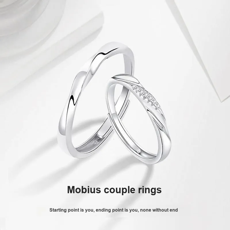 MISS TOOYA 999 Fine Silver Rings Unisex-1