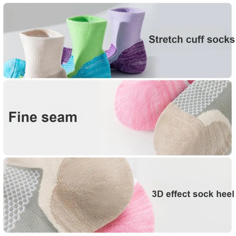 H YXIANG Ankle Socks Women's 5 Pack-6