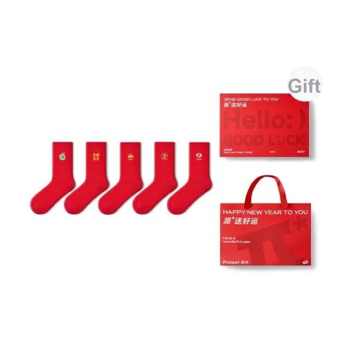 PRIMEET Носки Crew Унисекс Коробка из 5 пар