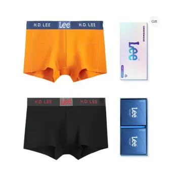 Lee Underpants Men's Gift Box Of 2 Strips
