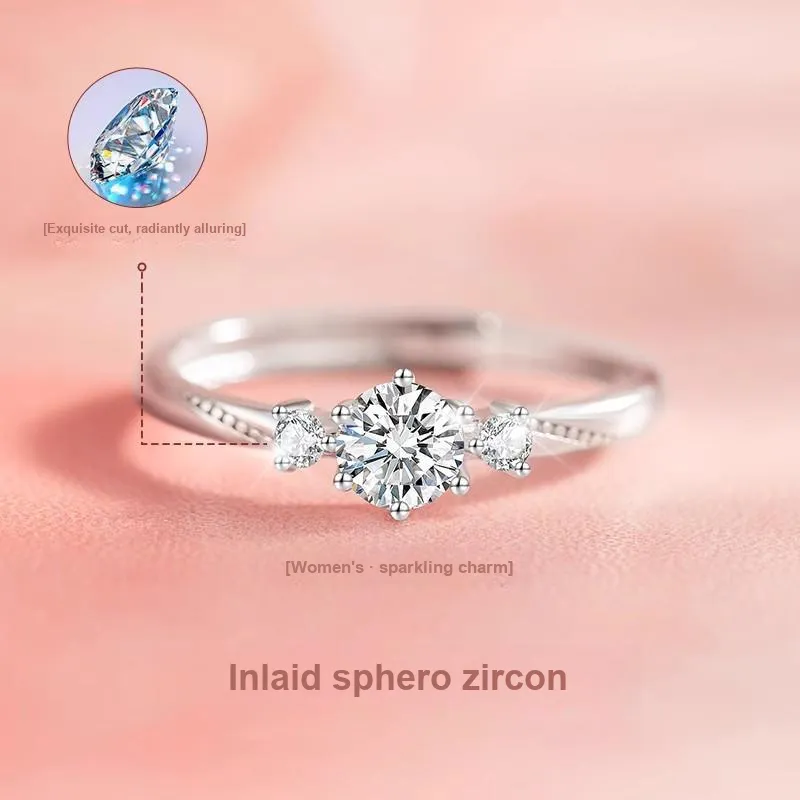 Kelanxi 999 Fine Silver Rings Unisex-2