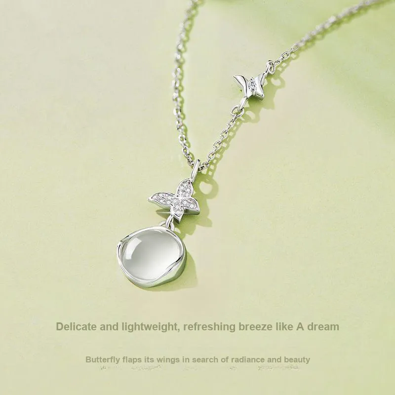 Ostantin Chalcedony Necklaces Women's-6