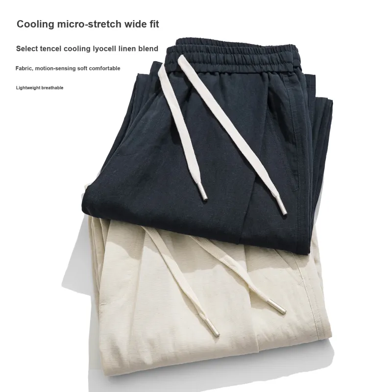 WOOD SOON Casual Pants Unisex-11