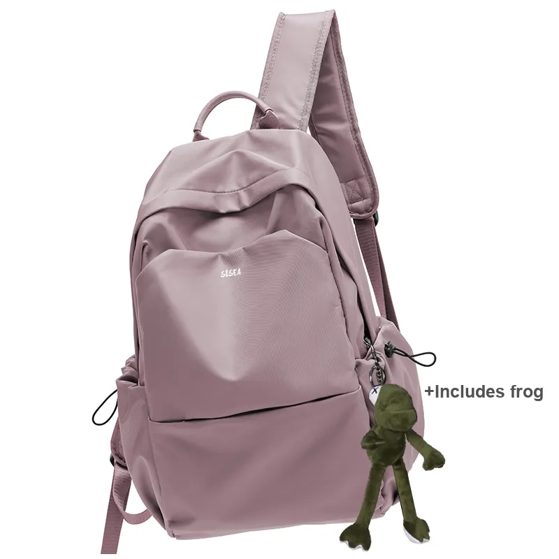 Sisea Fabric Backpack Travel Laptop Bag Regular Unisex Multicolor-173