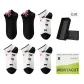 4 Lace Trims Ribbed Cuff+2 Black