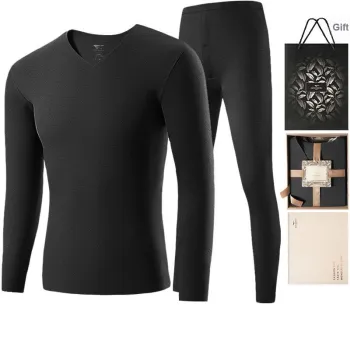 SEPTWOLVES Thermal Set Men's Gift Box Set+Shopping Bag
