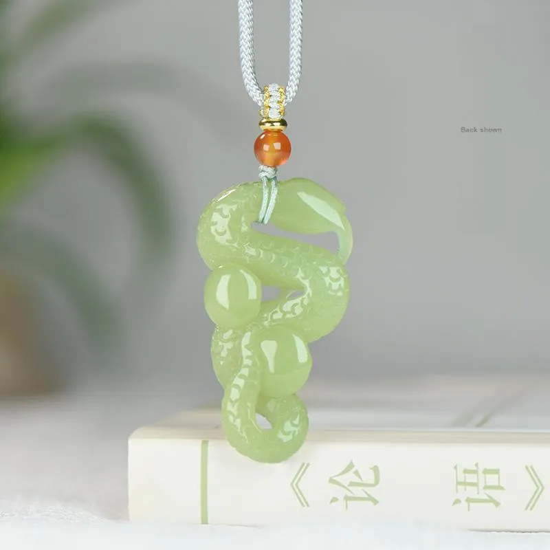 KUNYUYAO Hetian Jade Pendants White Jade Unisex-35