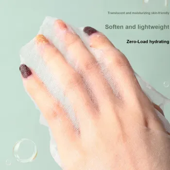 LMLTOP Skincare Product Silk Quality Hydrating Compressed Facial Mask Granules 50 Pills/Bag