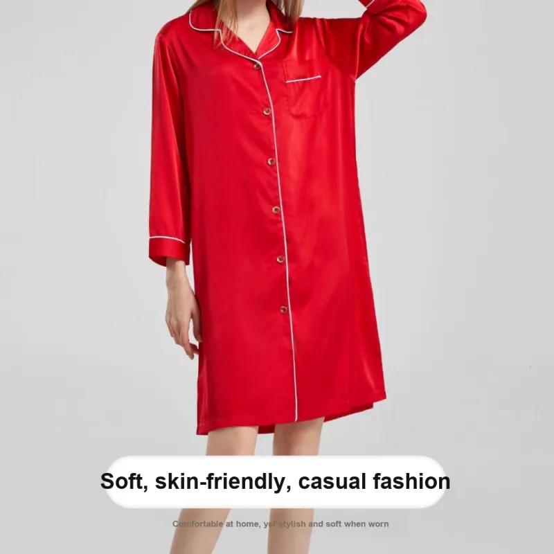 H YXIANG Women's Nightgowns-3