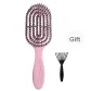 LFCL-0218-P Peach Pink[Bristle Smooth Hair+High Crown Volume Brush]