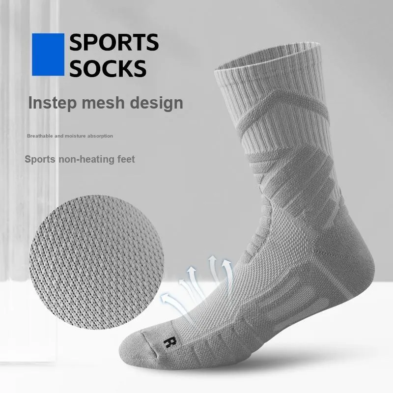 ZEROIN Basketball Socks Men's 3 Pack-28