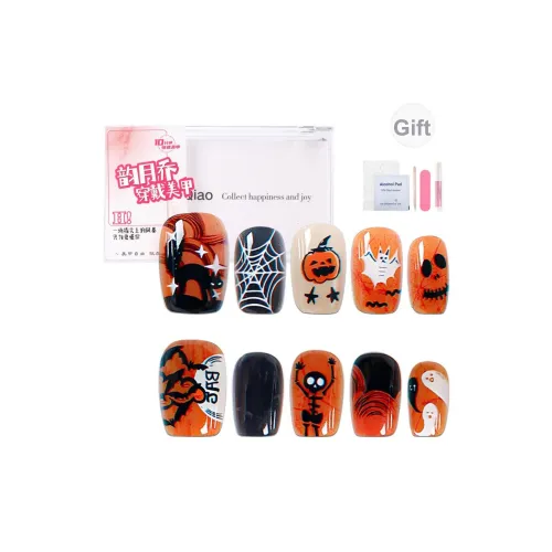 YUNYUEQIAO Хэллоуин Вечеринка Тыква Череп Ручной Рисунок Цвет Палитра Необычный Апельсин Фальшивая Погоня Короткий Стул