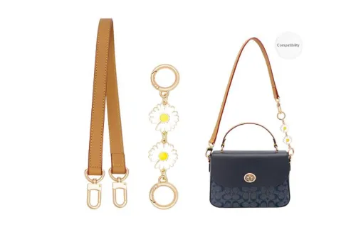 GUYI Cow Leather Bag Accessories Women's Gold-Tone