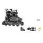 Gentleman Gray[Deluxe Set]Professional S-Class Helmet Protective Gear+Shoulder Bag+Shoes+Gift Pack