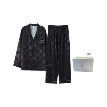 FOREVER 21 Pajama Set Men's Black