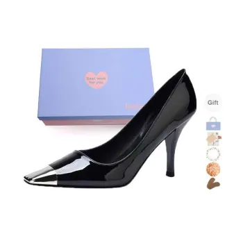 Xingdiman Slim Heel High Heels Women's Black Gift Box Set
