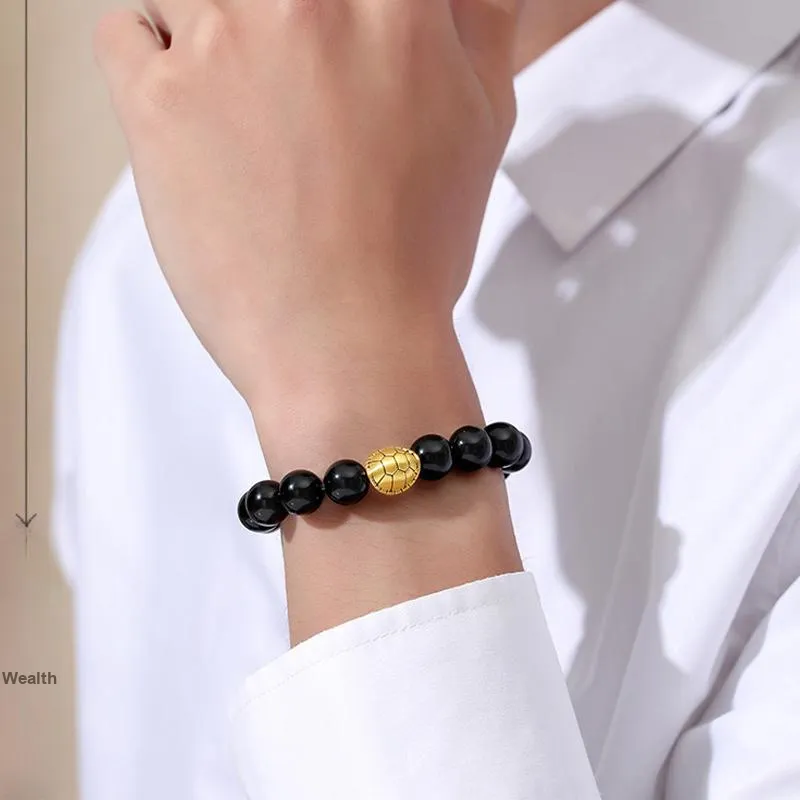 YASHENGZHUBAO Gold Bracelet Men-1