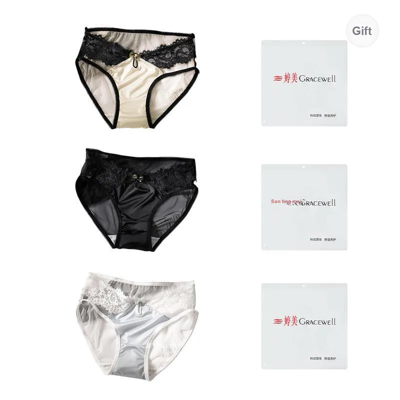 GRACEWELL Underpants Women's Shopping Bag 3 Pack-8