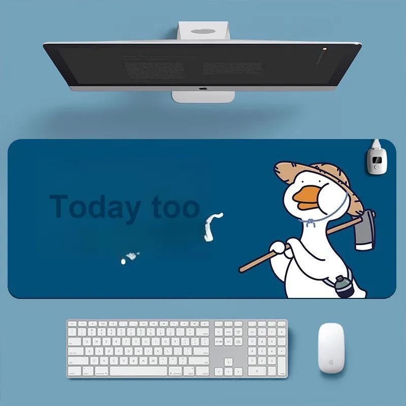 Vibrate Heated Desk Pad With Temperature Display, Large Size, Stain Resistant, Washable, Student Desk Warming Mouse Pad-2