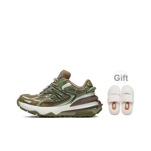 OGR Амортизация Износостойкие Низкие Кроссовки для Бега Унисекс Коричневый