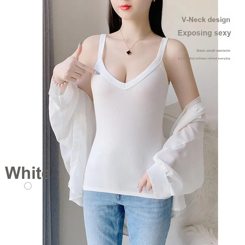 MADALLO Tank Tops Women's White-4