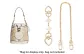 Gold-Tone (Four-Leaf Clover 15cm)+Decorative Chain 35cm