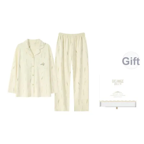 XIA.WA.ZHI.XIU Пижамный комплект женский двухкомпонентный комплект