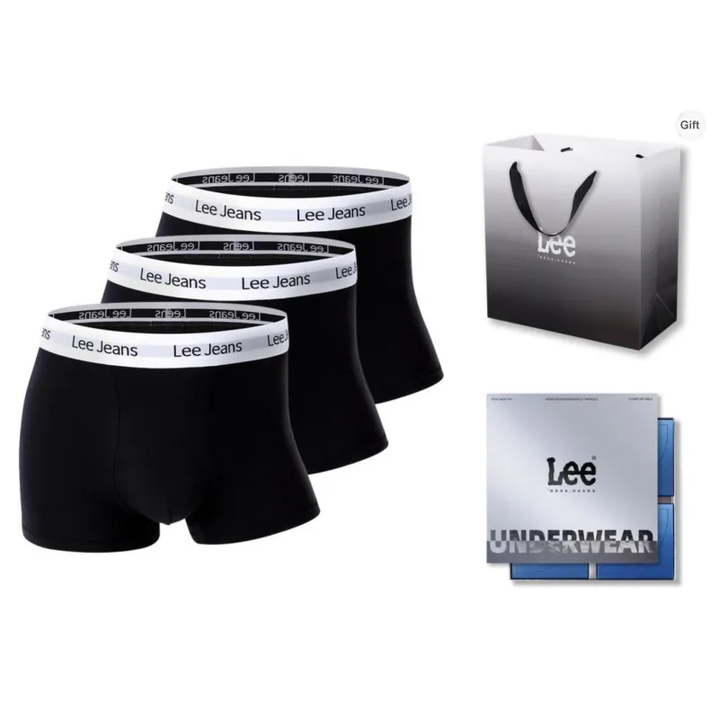 Lee Underpants Men's Combo Set Box+Shopping Bag-40