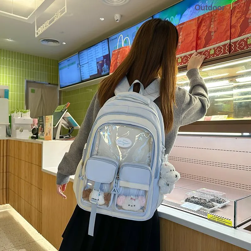 KAMLUI Nylon Backpack Women's Multicolor-5