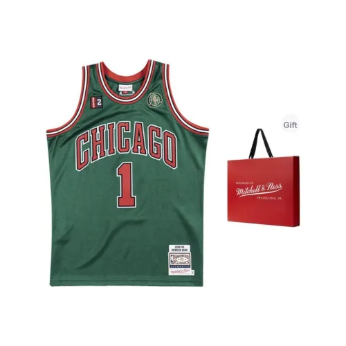 MITCHELL NESS Баскетбольная Джерси Мужская Зеленая