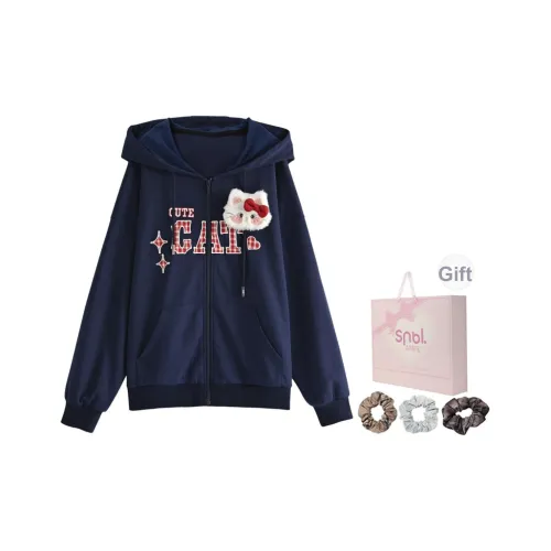 SNBL Темно-синие женские свитшоты