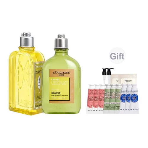 LOCCITANE Тело Уход Подарочная Коробка Long Lasting Fragrance And Nourishing Verbena Collection Citrus Аромат 250мл+250мл
