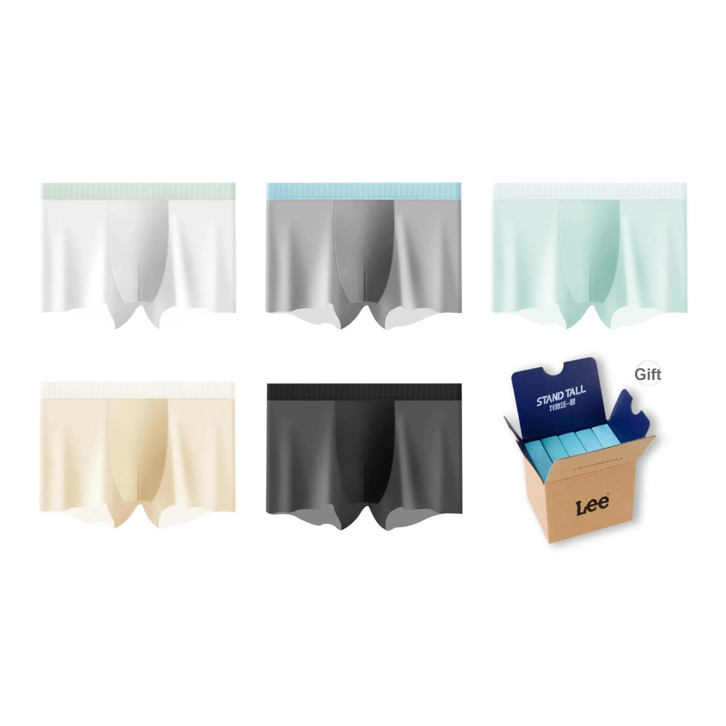 Lee Men's Boxer Briefs
