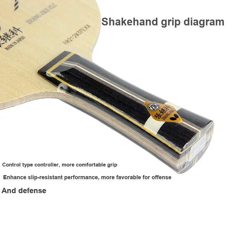 Butterfly Zhang Jike Table Tennis Blades All Wood With Carbon Fiber Unisex BUTTERFLY ZHANGJIKE ZLC Black-2