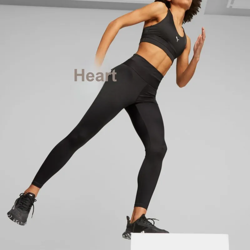 PUMA Strong Shine 7/8 Training Leggings Women's Athletic Trousers Women's Black-2